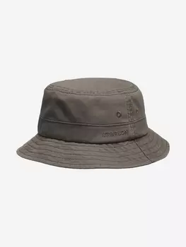 Панама STETSON 1811110 BUCKET COTTON TWILL (бежевый), Бежевый