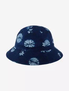 Панама STETSON 1891901 BUCKET COTTON (синий), Синий