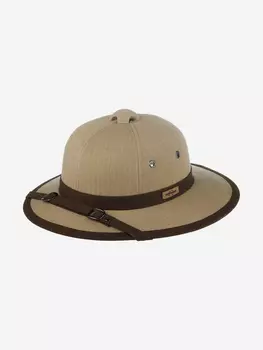 Панама STETSON 2921801 PITH HELMET COTTON (бежевый), Бежевый