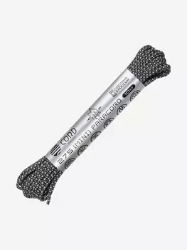Паракорд 275 CORD nylon 10м SuperReflective (black snake), Черный