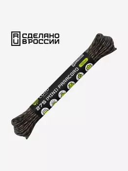 Паракорд 275 (мини) CORD nylon 10м RUS (woodland), Мультицвет