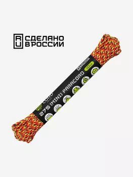 Паракорд 275 (мини) CORD nylon 10м RUS (fireball), Мультицвет