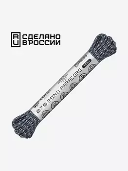 Паракорд 275 (мини) CORD nylon 10м RUS световозвращающий (dark navy), Синий