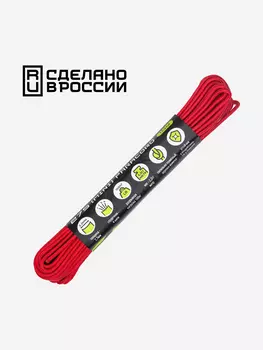 Паракорд 275 (мини) CORD nylon 10м RUS (red), Красный