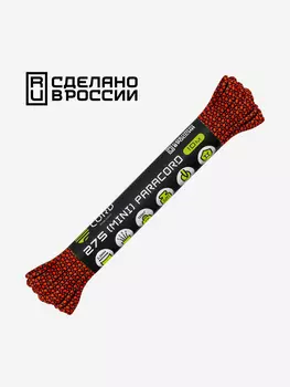 Паракорд 275 (мини) CORD nylon 10м RUS (neon orange snake), Мультицвет