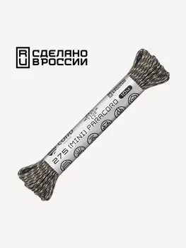 Паракорд 275 (мини) CORD nylon 10м RUS световозвращающий (khaki), Зеленый