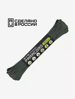Паракорд 275 (мини) CORD nylon 30м RUS (hunter), Зеленый
