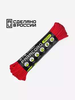 Паракорд 275 (мини) CORD nylon 30м RUS (red), Красный