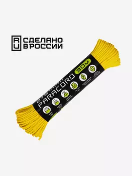 Паракорд 275 (мини) CORD nylon 30м RUS (lemon), Желтый