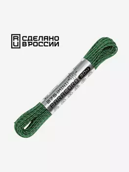 Паракорд 275 (мини) CORD nylon 30м RUS световозвращающий (ultragreen), Зеленый