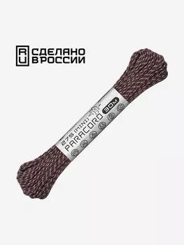 Паракорд 275 (мини) CORD nylon 30м RUS световозвращающий (bordo), Красный