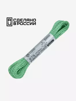 Паракорд 275 (мини) CORD nylon 30м RUS световозвращающий (teal), Зеленый