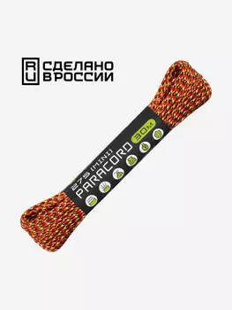 Паракорд 275 (мини) CORD nylon 30м RUS (fireball), Мультицвет