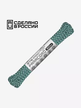 Паракорд 275 (мини) CORD nylon 30м RUS световозвращающий (aquamarine), Зеленый