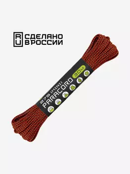 Паракорд 275 (мини) CORD nylon 30м RUS (neon orange snake), Мультицвет