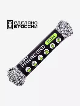 Паракорд 550 CORD nylon 10м RUS (arctic camo), Белый