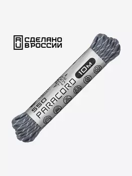 Паракорд 550 CORD nylon 10м RUS световозвращающий (dark navy), Синий