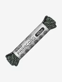 Паракорд 550 CORD nylon 10м RUS световозвращающий (hunter), Зеленый