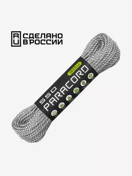 Паракорд 550 CORD nylon 30м RUS (arctic camo), Белый