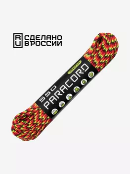 Паракорд 550 CORD nylon 30м RUS (fireball), Мультицвет