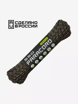 Паракорд 550 CORD nylon 30м RUS (forest camo), Мультицвет