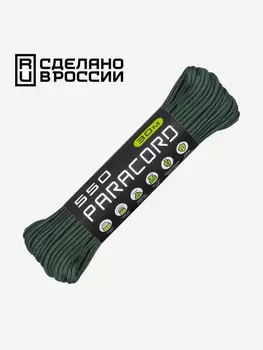 Паракорд 550 CORD nylon 30м RUS (hunter), Зеленый