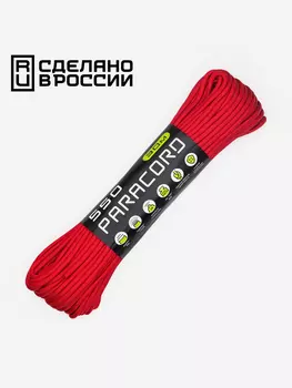 Паракорд 550 CORD nylon 30м RUS (red), Красный