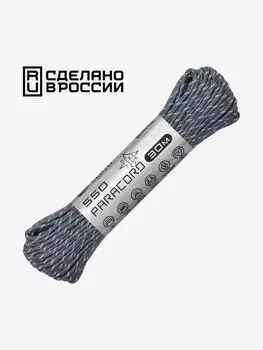 Паракорд 550 CORD nylon 30м RUS световозвращающий (dark navy), Синий