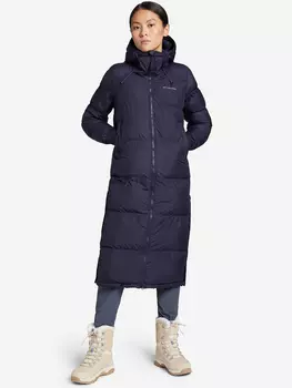 Пальто утепленное женское Columbia Pike Lake Long Jacket, Синий, размер 48