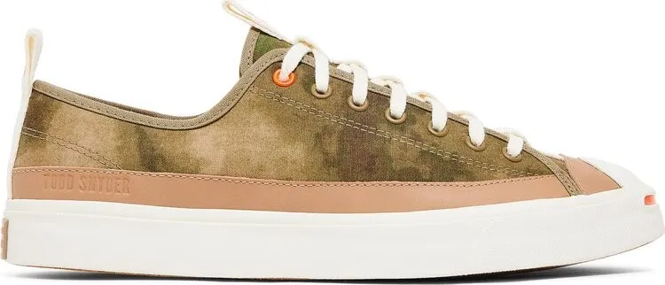Кроссовки Converse Todd Snyder x Jack Purcell Low Rebel Prep, зеленый