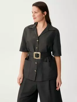 Блуза с карманами текстильная XL(50)