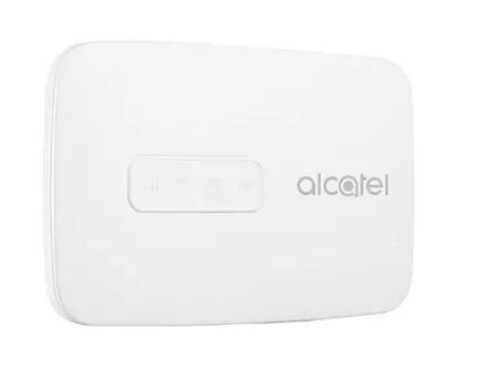 Модем 2G/3G/4G Alcatel Link Zone MW40V USB Wi-Fi Firewall +Router внешний черный