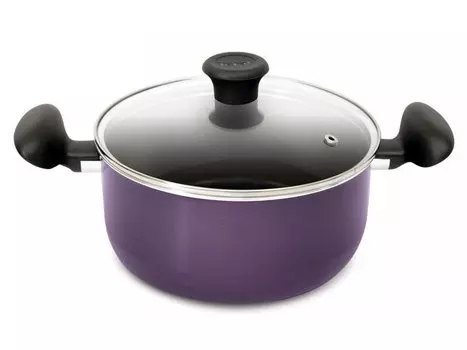 Кастрюля Tefal Cook Right 04166322 3.5л. d=22см (с крышкой) фиолетовый (9100023409)