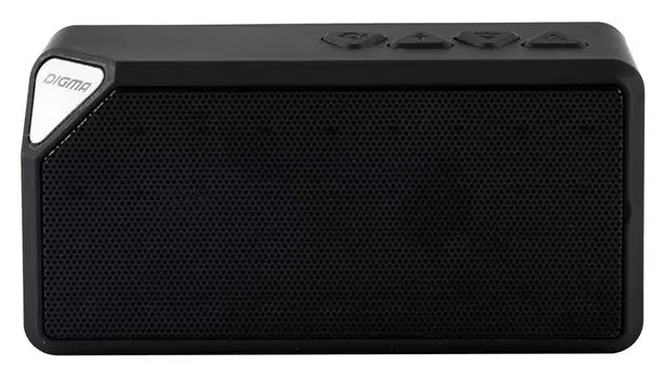 Колонка порт. Digma S-20 черный 4W 1.0 BT (SP204B)