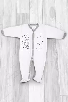 Комплект Amarobaby HONEY LITTLE BABY: Комбинезон-слип детский; Боди детское с коротким рукавом