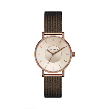 Часы VOLARE VINTAGE GOLD Mesh VO18VG002W Коричневый [KLASSE14] Женские