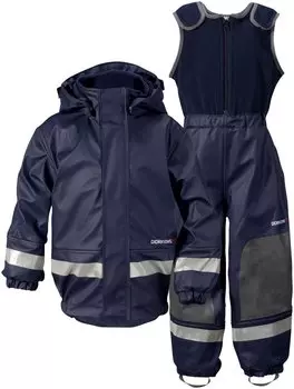 Костюм детский Didriksons BOARDMAN KIDS SET, морской бриз, 500472 (Размер: 70 )