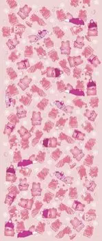 Велобандана BUFF TUBULAR BABY BUFF BEAR PINK, розовая, б/р:one size, 30177