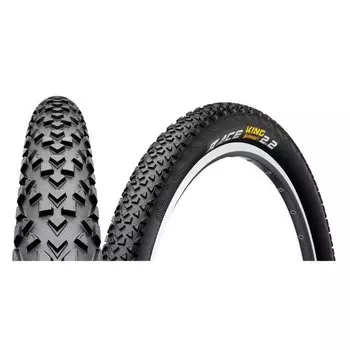 Велопокрышка Continental RaceKing 2.0 foldable, 27.5x2.0", (580 гр), черная, 01501090000
