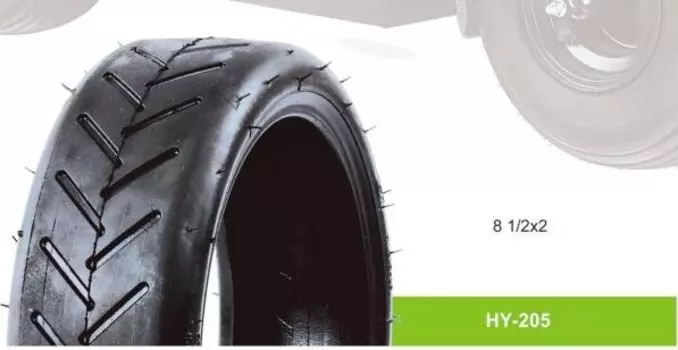 Покрышка для самоката TBS 8 1/2x2 (60-156), низкопрофильная, HY-205-09