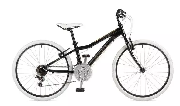 Подростковый велосипед A-GANG Angel 24" 2014 рама 11,5" черный