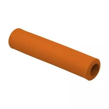 Грипсы велосипедные KELLYS KLS SILICA, 130 мм, силикон, оранжевый, ZKE92739