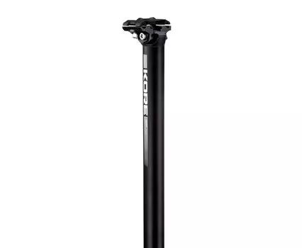 Подседельный штырь Kore Mega, 31.6x400 мм, карбон, черный, KSPMEGA31640BBAT