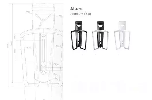 Флягодержатель Tacx Allure Pro серебрист., T6462/B
