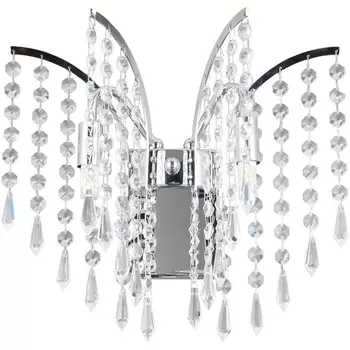 Бра хрусталь MW-Light Эллегия 303022902 с подвесками