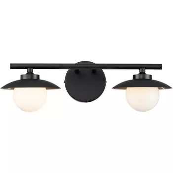 Бра настенное (10015/2W Black) Indigo Corazza V000284 в форме шара