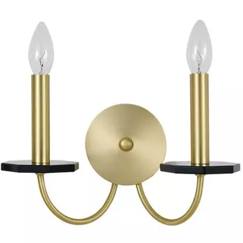 Бра Newport 3870 3872/A brass в виде свечи