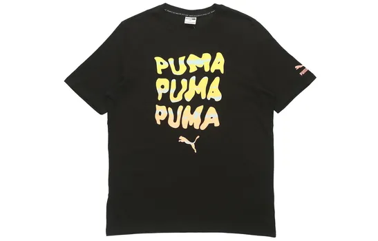 Футболка мужская черная Puma, черный