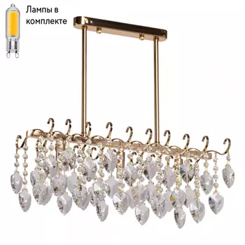 Подвесная люстра с лампочками DeMarkt 111018603+Lamps