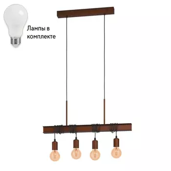Подвесная люстра с лампочками Eglo 43523+Lamps